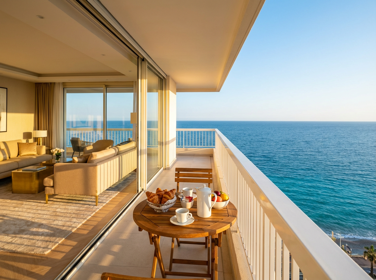 Appartement de luxe avec vue mer