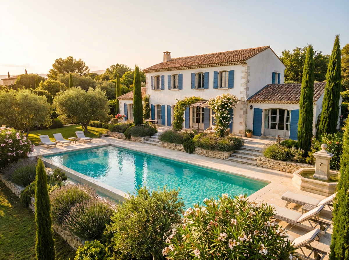 Villa provençale avec piscine